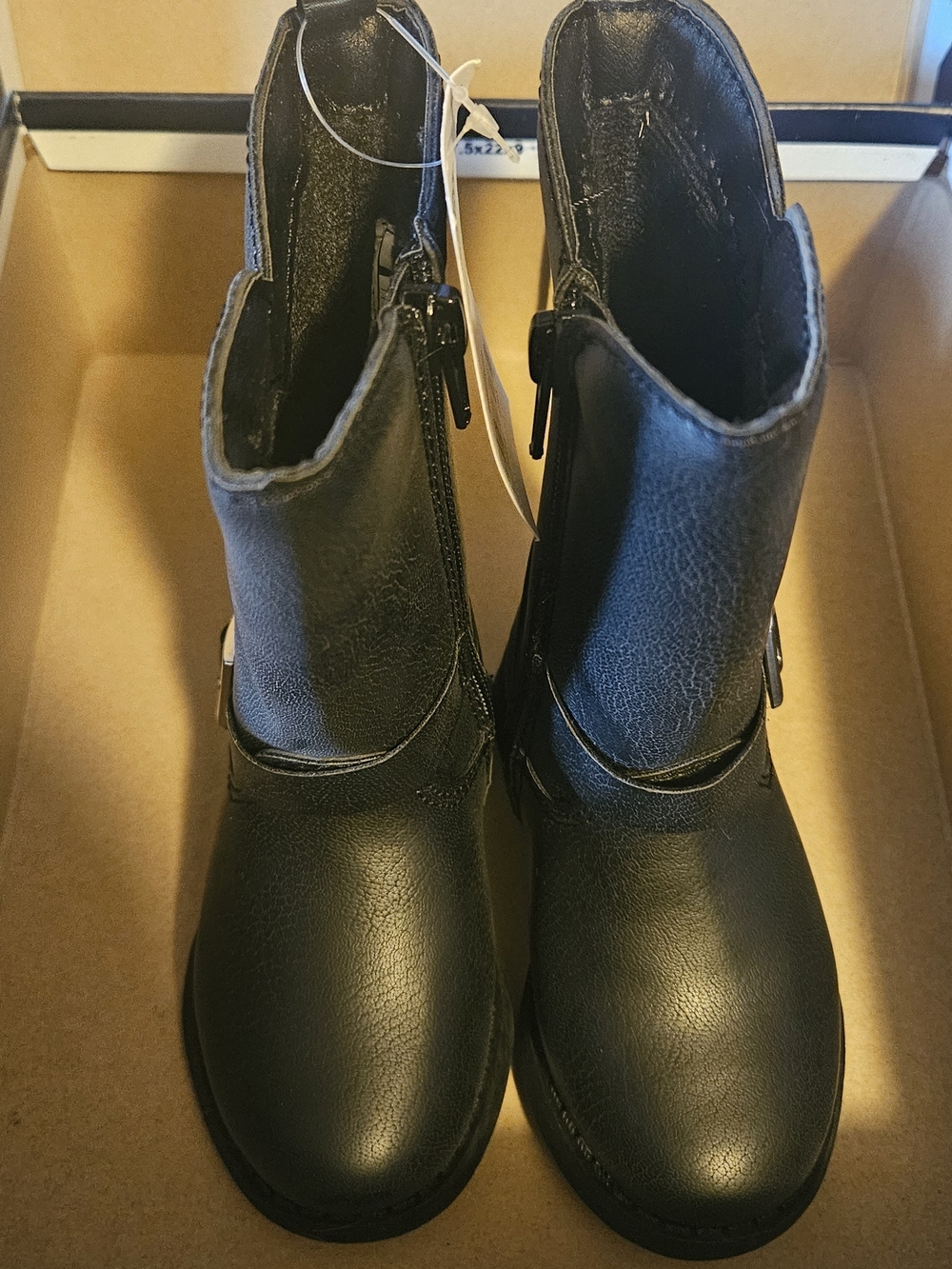 Toddler Girl Size 5 OshKosh B'gosh Ebony/Black Boots New